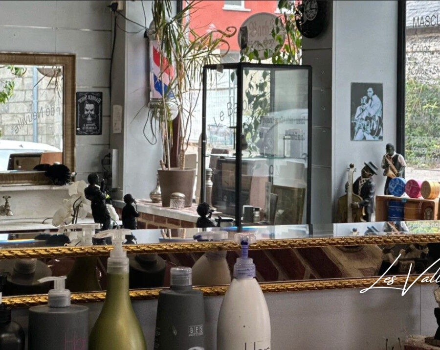 salon de coiffure 40 m²