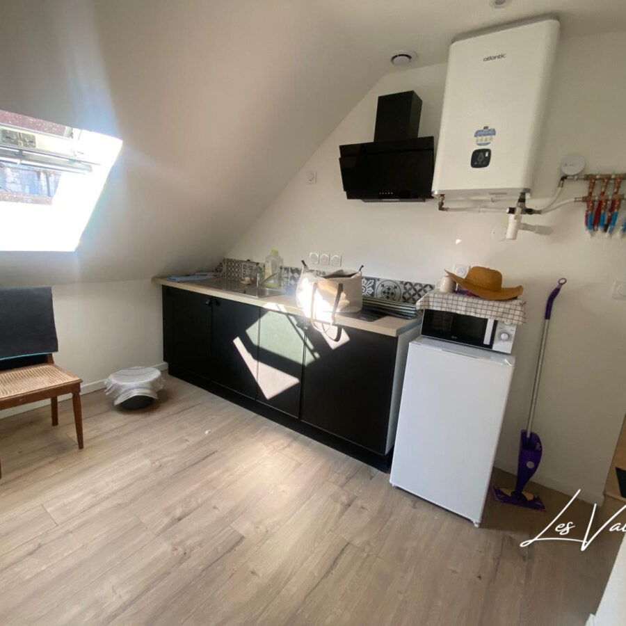studio à vendre centre ville Dieppe 14.96 m²